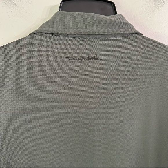 Travis Mathew Gray Polo shirt Medium - Picture 4 of 10